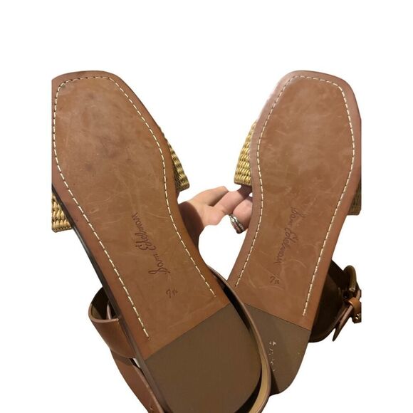 Sam Edelman Ilsie Sandal In Cognac Sz. 7.5 - Picture 5 of 8